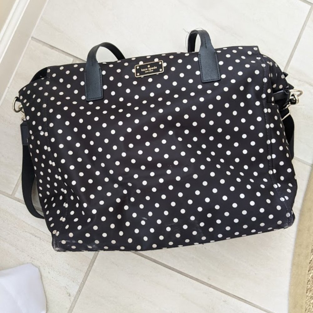 Kate Spade Polka Dot Diaper Bag